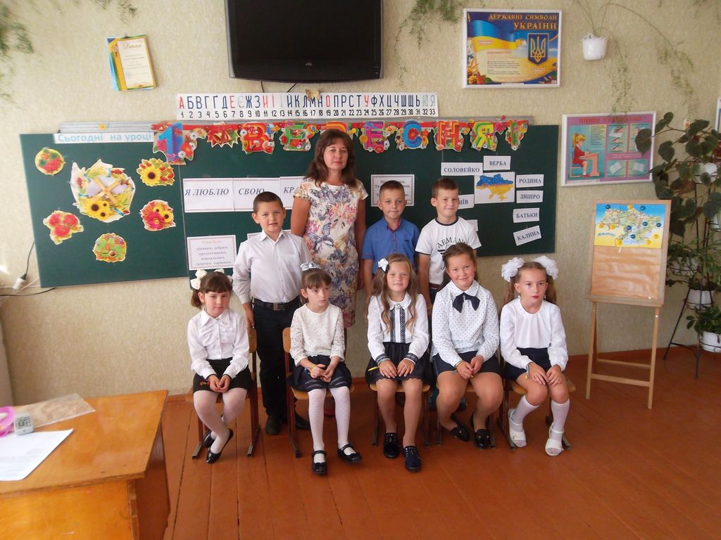 Перший урок в 3 Classroom “Я люблю свою країну”